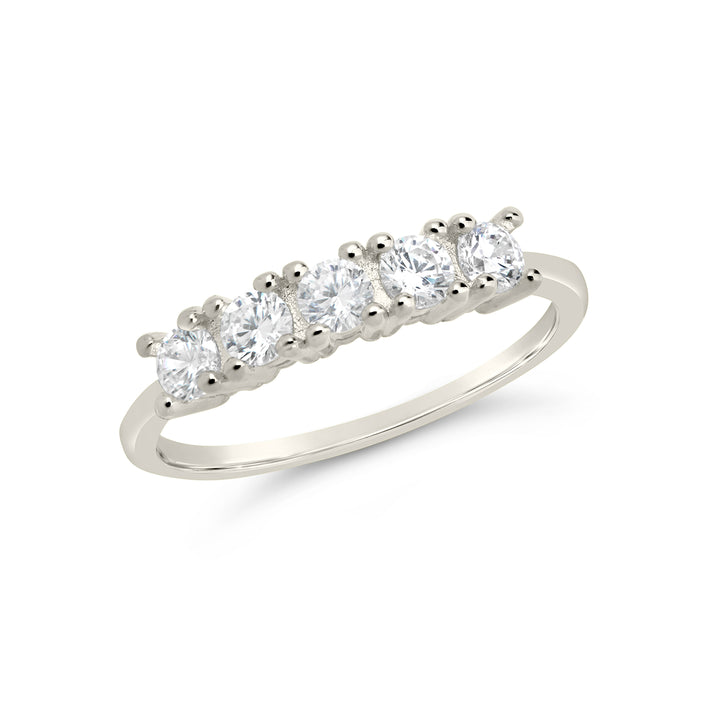 Rowan CZ Thin Ring