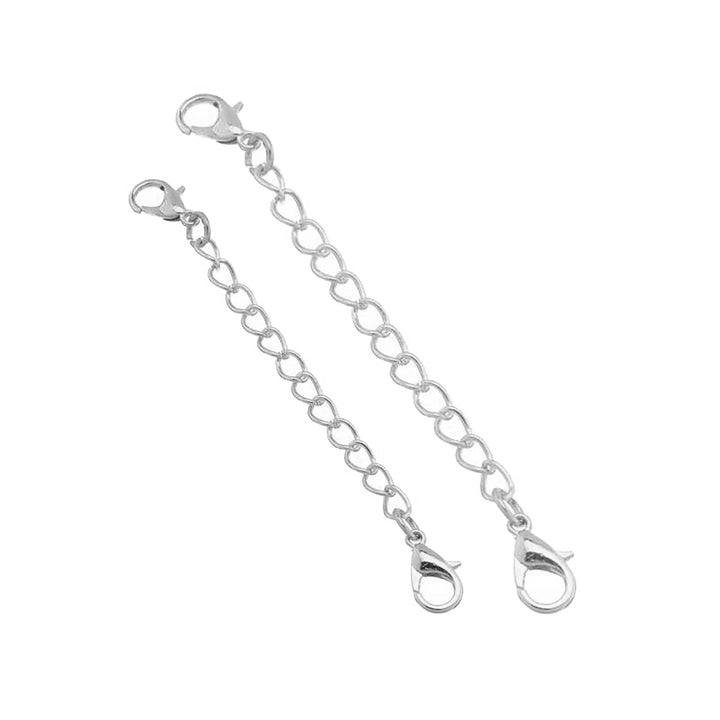 Sterling Silver Small Necklace Extender Set of 2